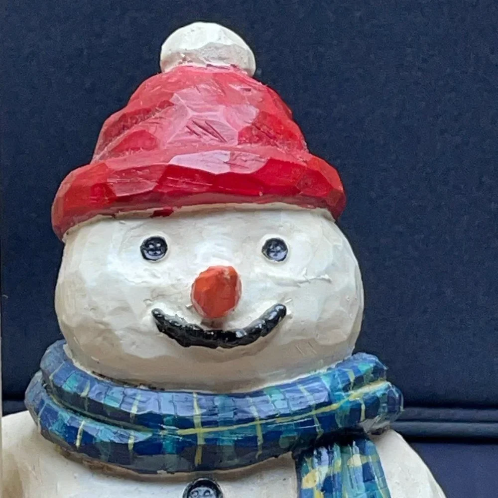 EUC Cresswell Lighting Snowman Welcome Light, Incl Box, 9 1/4